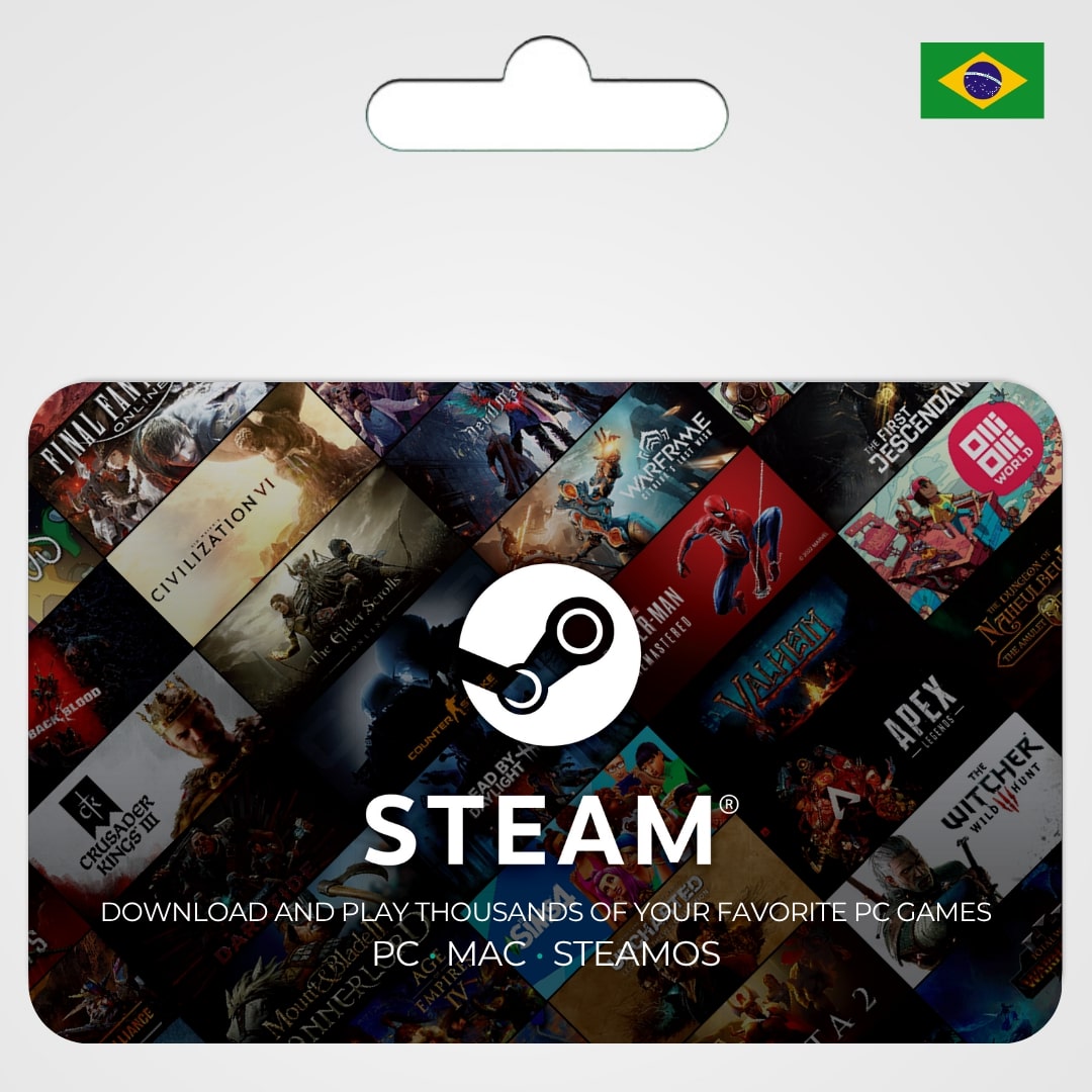 Steam Gift Card (BRL)
